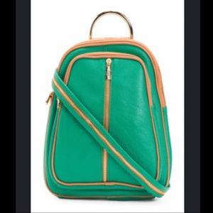 Valentina Made in Italy Double Entry Dome Backpack